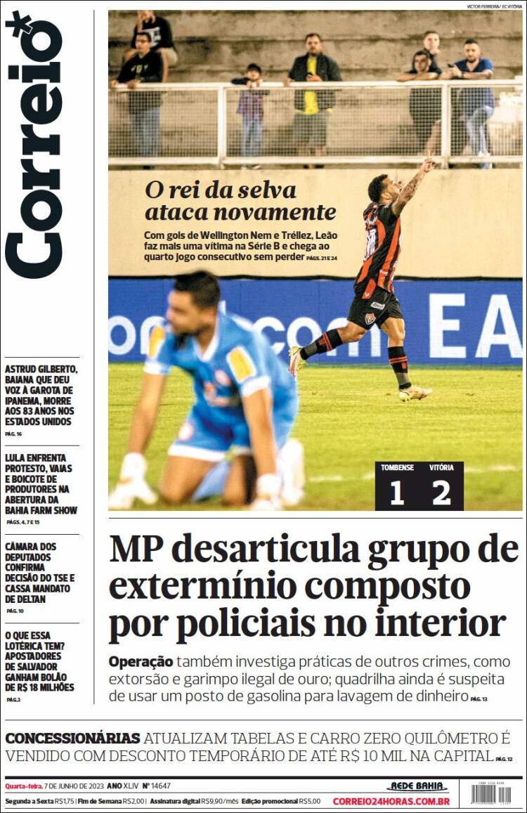 Portada de Correio* (Brasil)