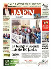 Portada de Diario Jaén (Spain)