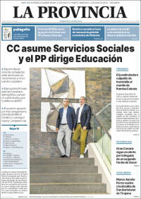 Portada de La Provincia (Spain)