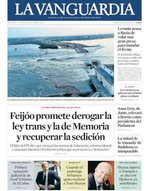 La Vanguardia (España). Periódicos de Toda la prensa de hoy. Kiosko.net