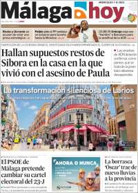 Portada de Málaga Hoy (España)