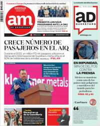 Portada de A.M. Querétaro (Mexico)