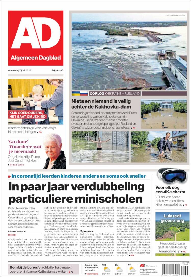 Portada de AD (Netherlands)