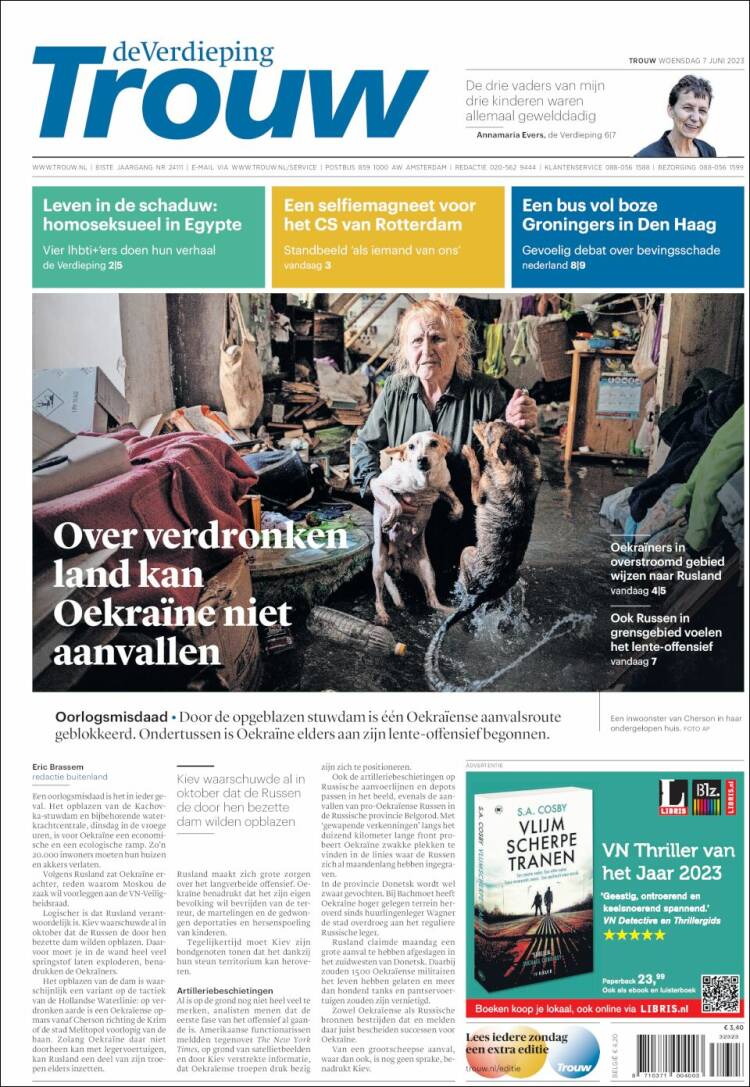 Portada de Trouw (Netherlands)