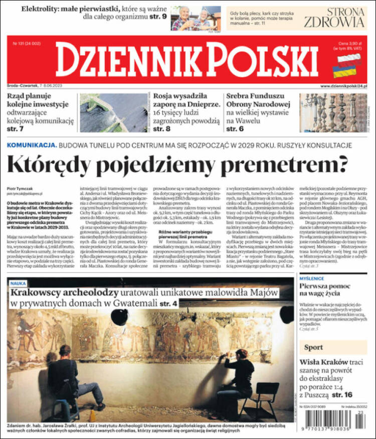 Portada de Dziennik (Poland)