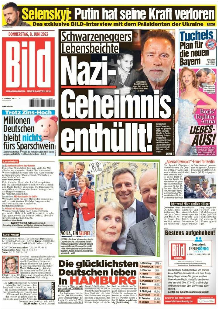 Portada de Bild (Alemania)