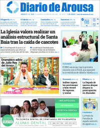 Portada de Diario de Arousa (España)