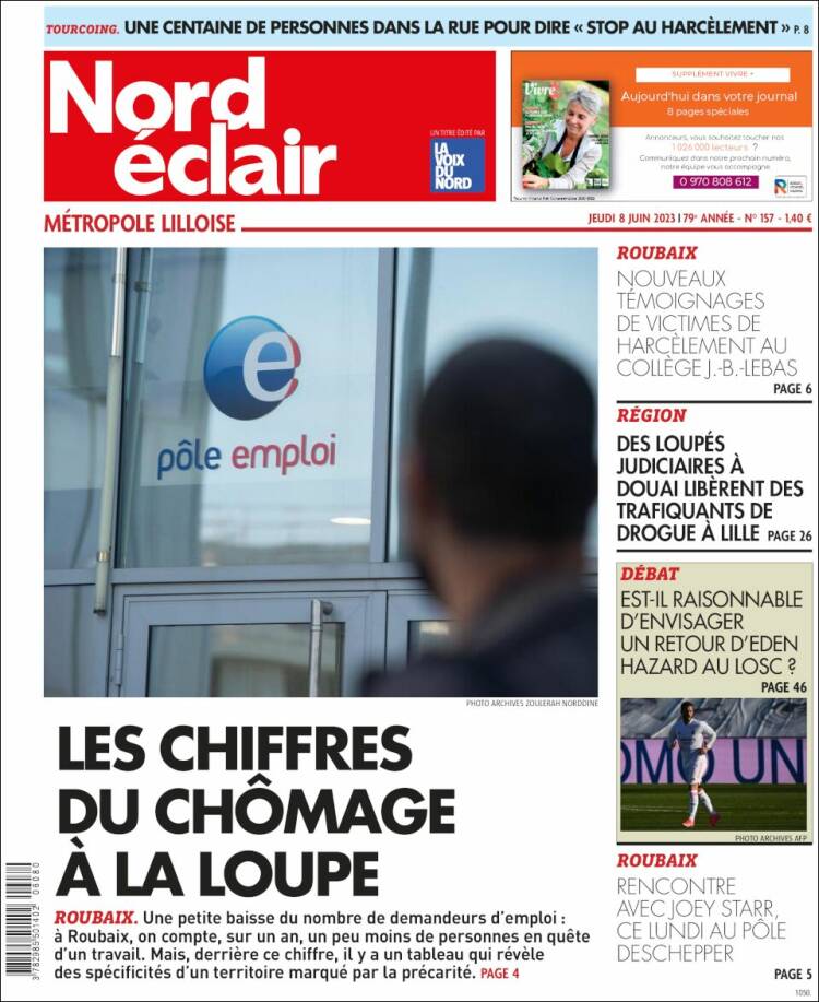 Portada de Nord Éclair (Francia)