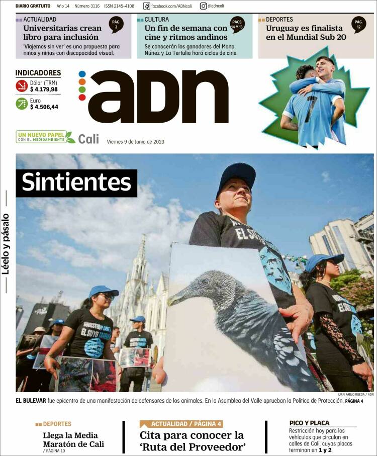 Portada de ADN - Cali (Colombia)