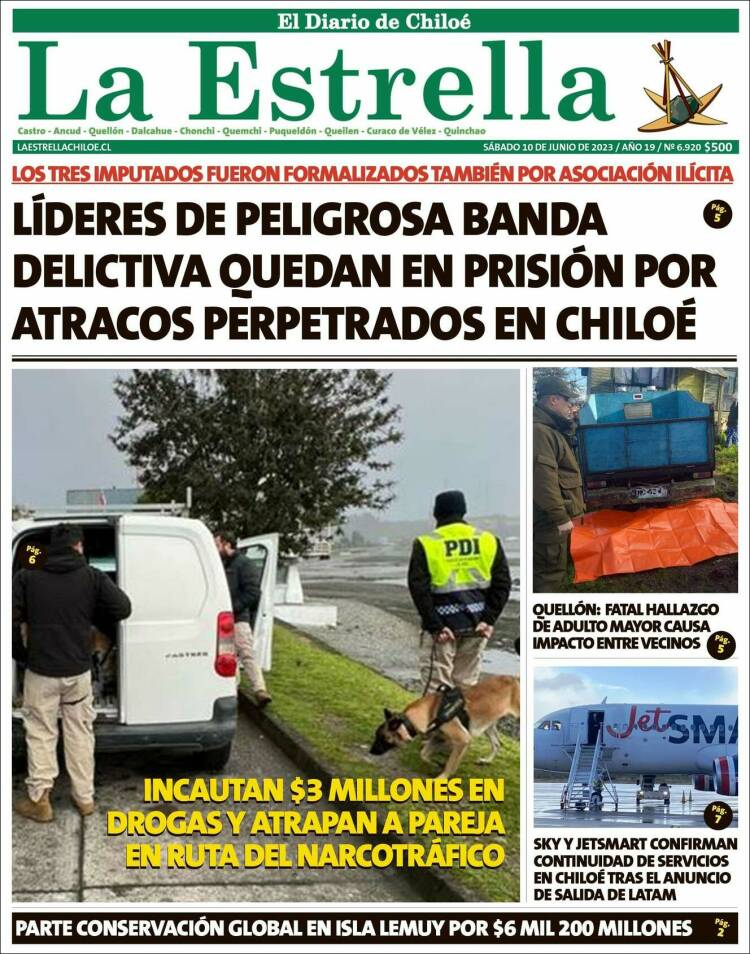 Portada de Estrella de Chiloé (Chile)