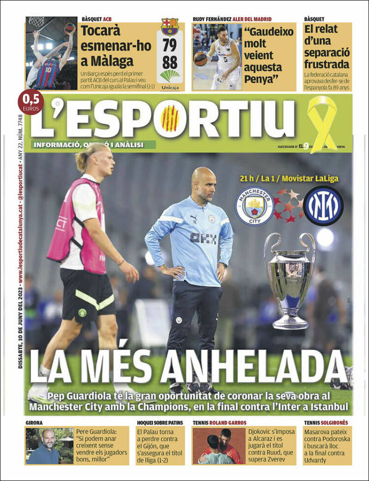 Portada de L'Esportiu (España)