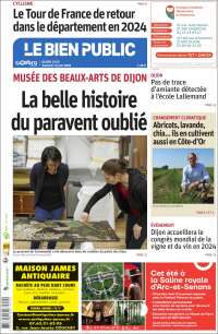 Portada de Le Bien Public (Francia)