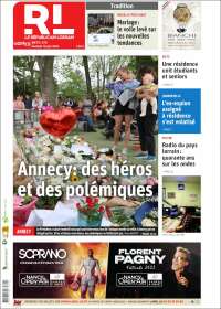 Portada de Le Republicain Lorrain (Francia)