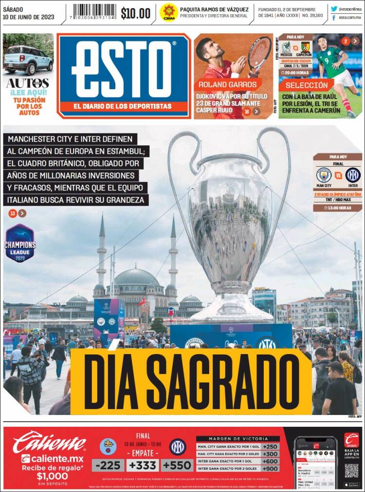 Portada de Esto (México)