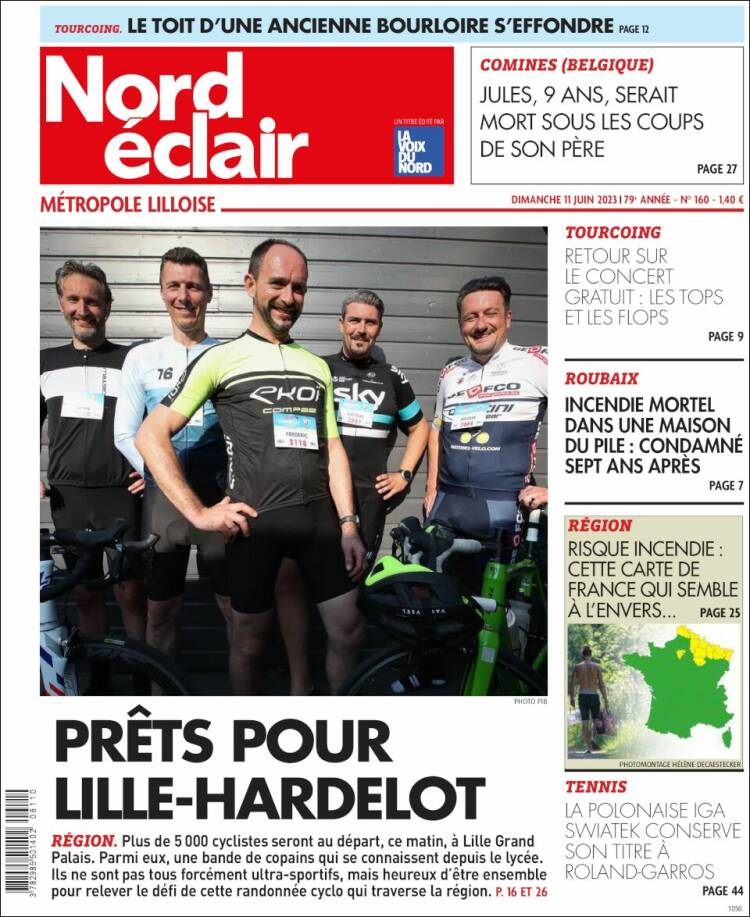 Portada de Nord Éclair (Francia)