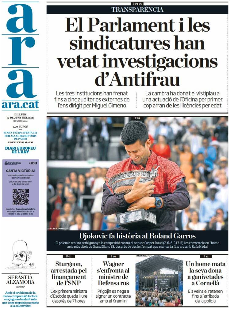 Portada de Ara (Espa&ntilde;a)
