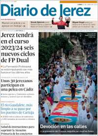 Portada de Diario de Jerez (Espa&ntilde;a)