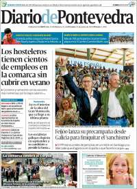 Portada de Diario de Pontevedra (Espa&ntilde;a)