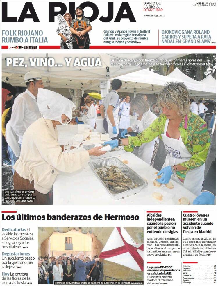 Portada de La Rioja (Espa&ntilde;a)