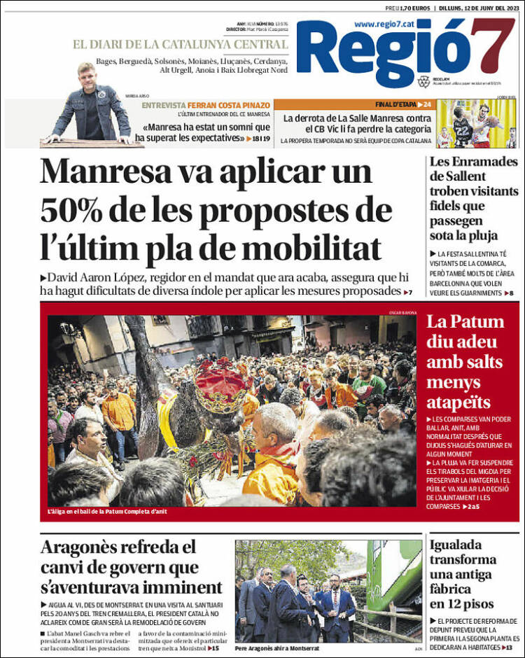Portada de Regio7 (Espa&ntilde;a)