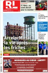 Portada de Le Republicain Lorrain (Francia)