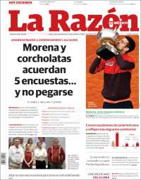 Portada de La Razón (M&eacute;xico)