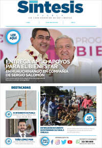 Portada de Síntesis - Puebla (M&eacute;xico)