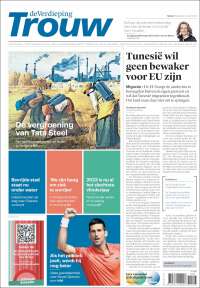 Portada de Trouw (Pays-Bas)