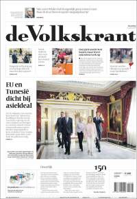 Portada de De Volkskrant (Pays-Bas)