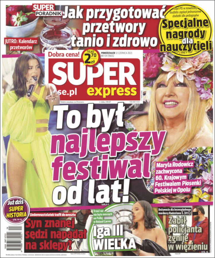 Portada de Super Express (Polonia)