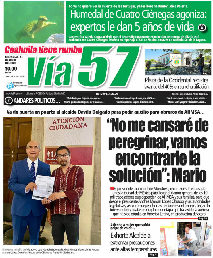 Portada de Via57 (M&eacute;xico)