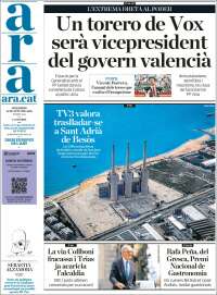 Portada de Ara (España)