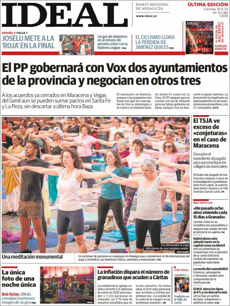Portada de Ideal (España)