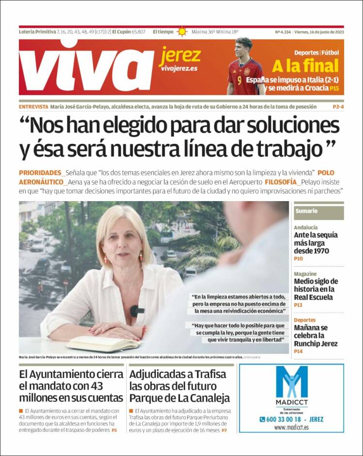 Portada de Información - Jerez (España)
