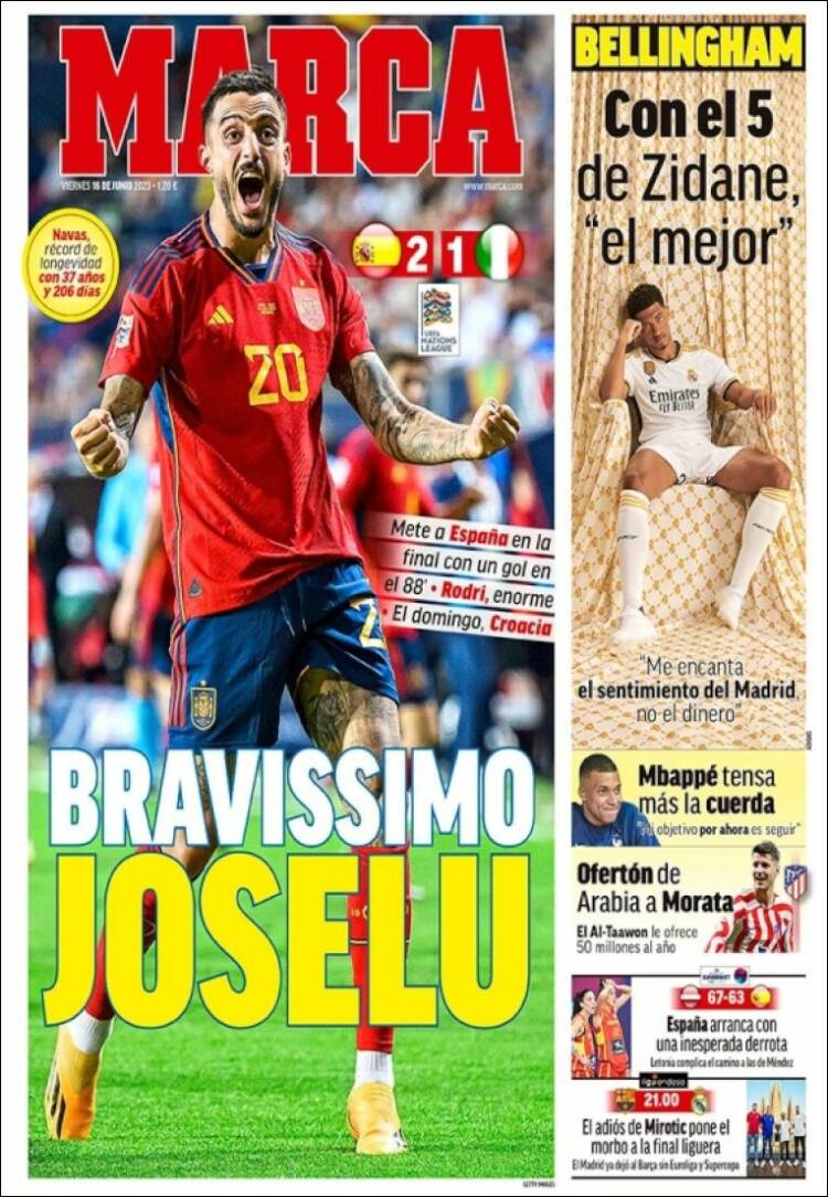 Portada de Marca (España)