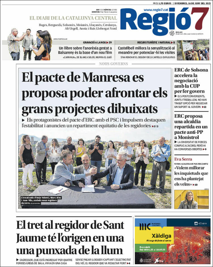 Portada de Regio7 (España)