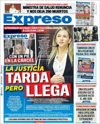 Portada de Expreso (Perú)