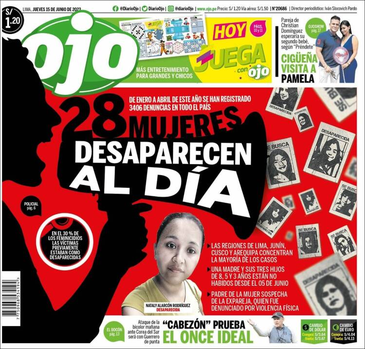 Portada de Ojo (Perú)