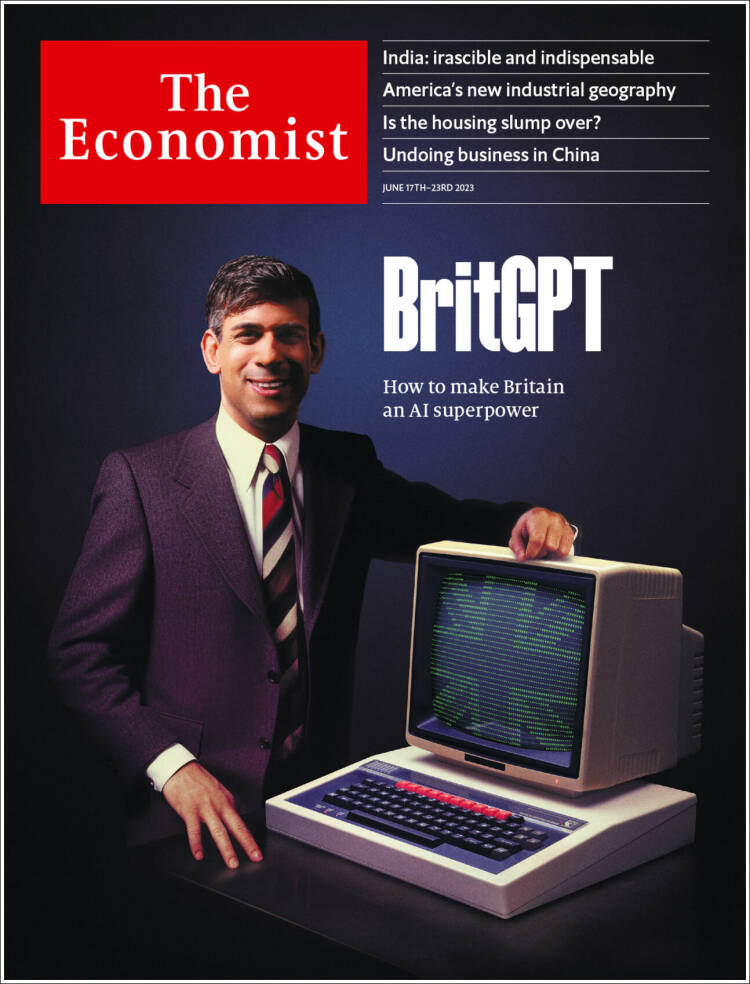 Portada de The Economist (Reino Unido)