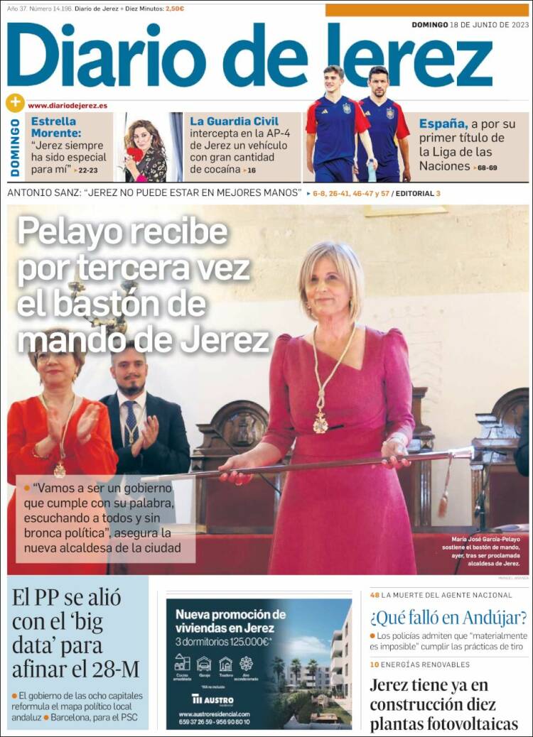 Portada de Diario de Jerez (España)