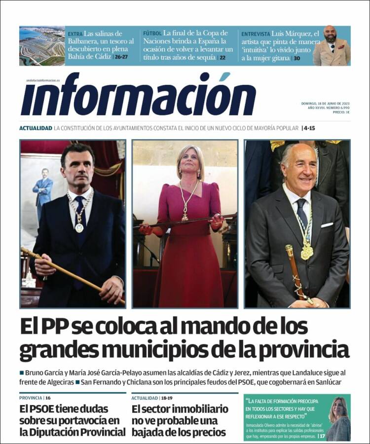 Portada de Información - Jerez (España)