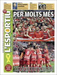 Portada de L'Esportiu : Girona (España)