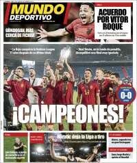 Portada de Mundo Atlético (España)