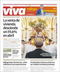 Portada de Viva Málaga (España)