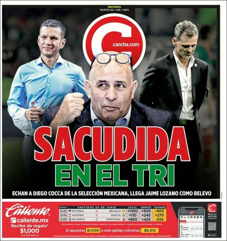 Portada de Cancha (México)