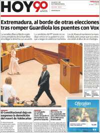 Portada de Hoy - Badajoz (Spain)