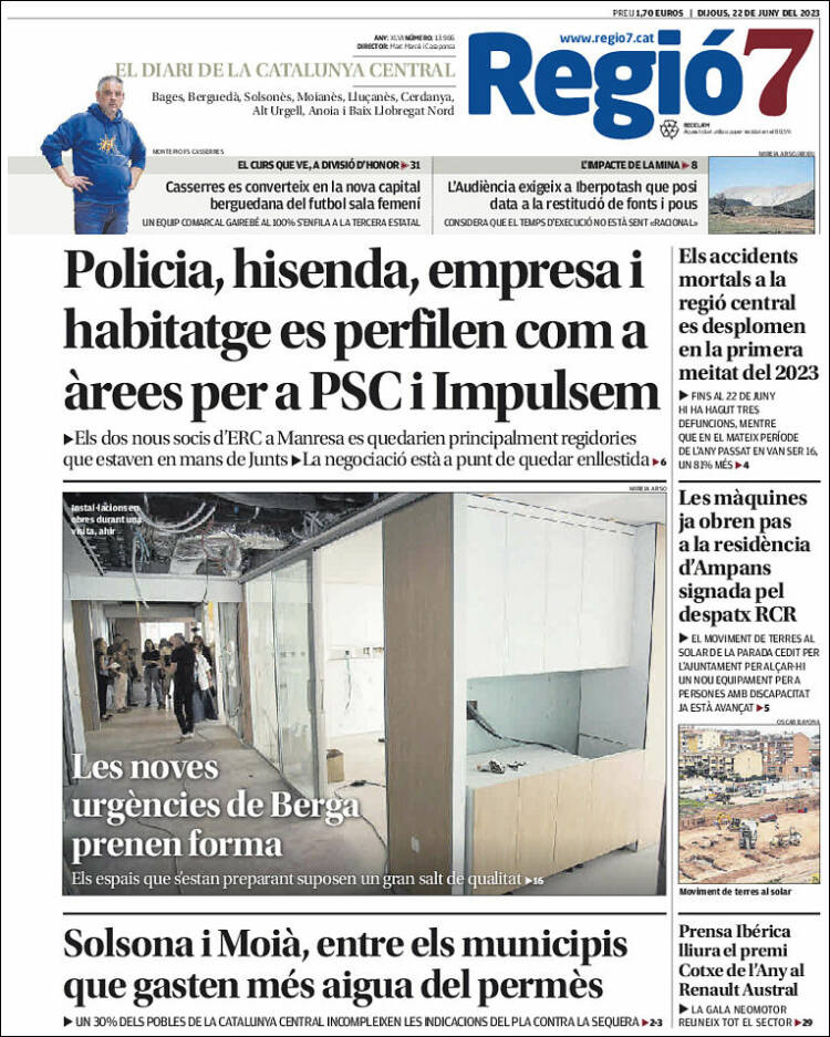 Portada de Regio7 (España)