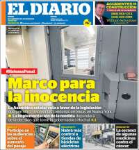 Portada de El Diario NY (USA)