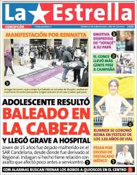 Portada de La Estrella de Concepción (Chili)