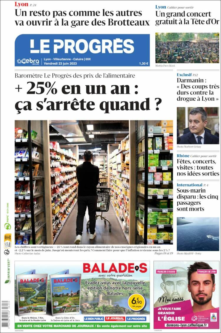 Portada de Progres de Fecamp (Francia)